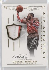 2013 National Treasures Air Apparent Materials Prime 5/25 Dwight Howard HOF 03x6