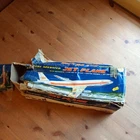 MARX BATTERY OPERATED TWA BOEING 707 AIRLINER SUPER JET PLANE j 4916 BOXED