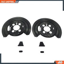 For 2006-2012 Dodge Ram Durango Chrysler Aspen Rear Pair of Brake Backing Plate