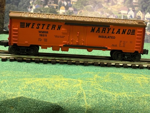 Lionel #6-19511 Western Maryland WM refrigerador coche banderas caídas #4 | Zustand: Used