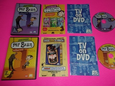 Mr Bean the Animated Series The Ends Justify the Beans & Grin and Bean it DVDs