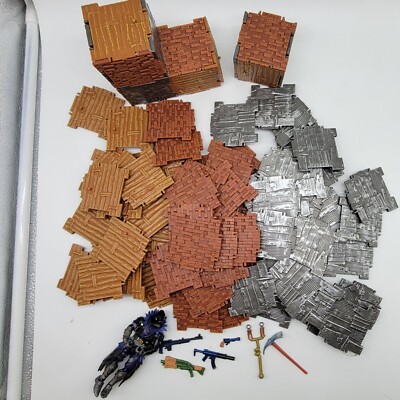 Fortnite Building Materials Toys Weapons Figure Metal Wood Brick 95 Pieces Cube