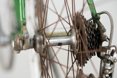 Vélo De Course Patelli Special Columbus Campagnolo Record - Taille 56x57 (Années 60)