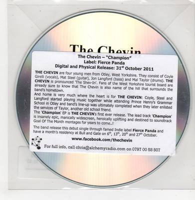 (GO837) The Chevin, Champion - 2011 DJ CD