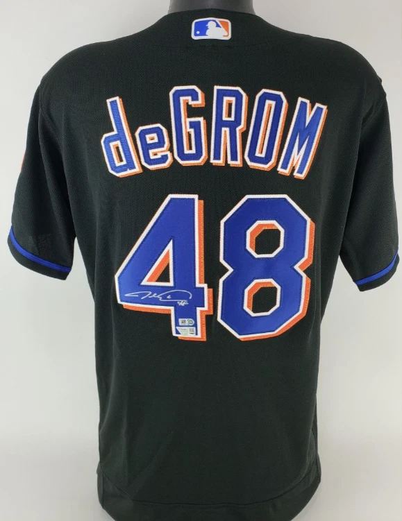 signed degrom jersey