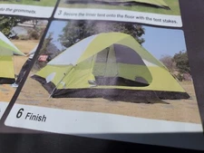 Finether 2 person dome tent