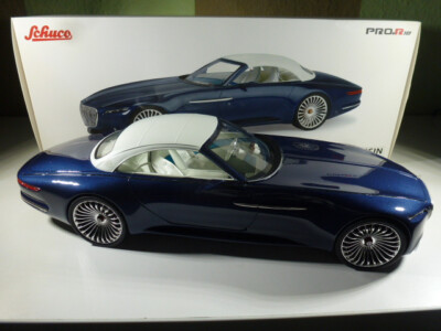 1:18 Schuco MERCEDES BENZ MAYBACH VISION 6 CABRIOLET SPIDER CONCEPT , 450018300
