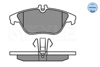Meyle 025 242 5317 Brake Pad Set, Disc Brake For MERCEDES-BENZ MERCEDES-BENZ (Bb