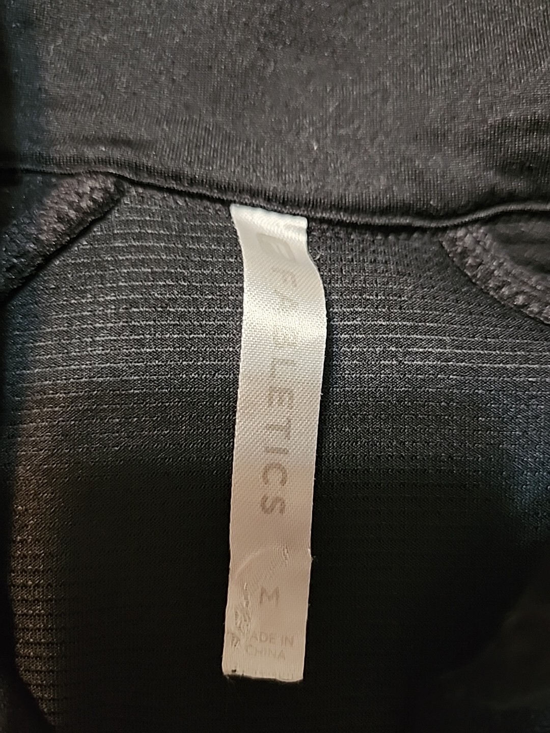 Fabletics Womens Jacket Sz Medium Solid Black Lon… - image 3