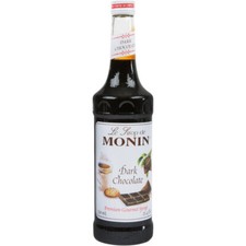 Monin Premium Dark Chocolate Flavoring Syrup 750 mL
