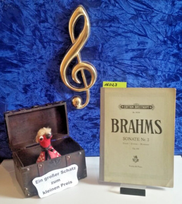 Brahms:  ''Sonate Nr. 3''  d-moll,  für Violine und Klavier