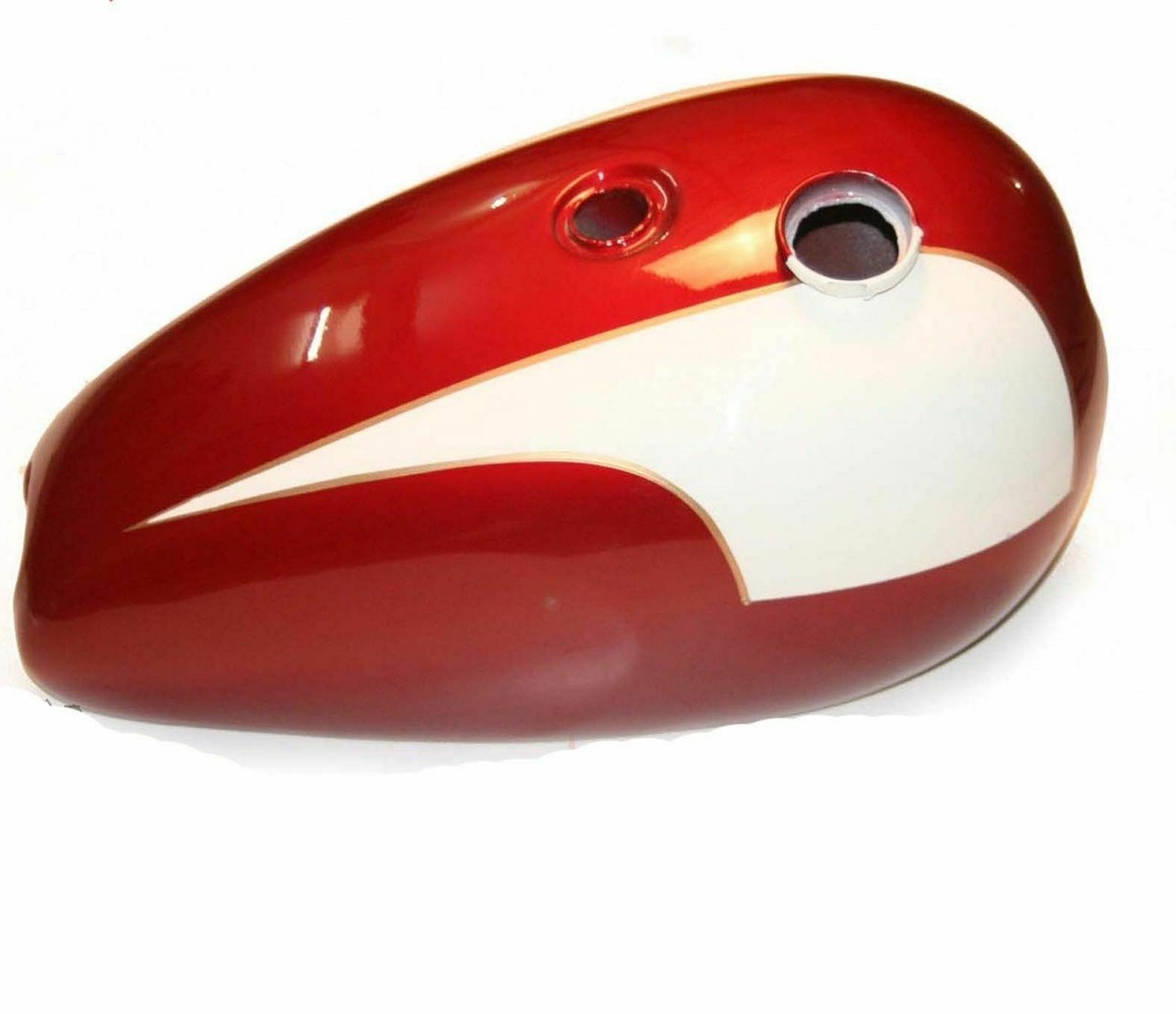 Fits Triumph T140 Bonneville Cherry Red Cream Petrol Fuel Tank
