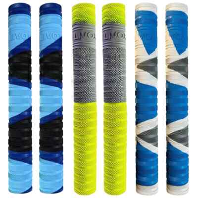 Cricket Bat Rubber Grips For Better Shock Absorption Ultra Tacky Pack of 6