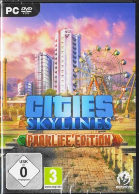 Cities Skylines - Parklife Edition - PC - Neu & OVP - Deutsche Version