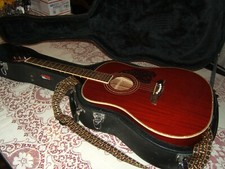 Nice Oscar Schmidt- Washburn Acoustic Guitar With Case