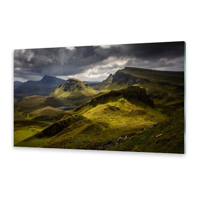 Acrylglasbilder Wandbild aus Plexiglas  Bild Quiraing Schottland