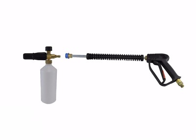 Kompakte Schnellspannpistole/Lanze und Snow Foam Lanze Set 3/8M