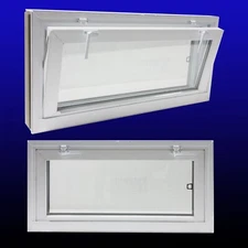 Replacement basement hopper windows - Made in the USA