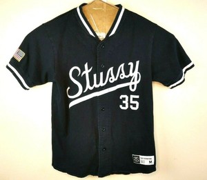 baseball jersey stussy