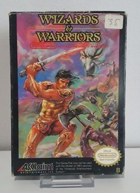 Nintendo NES *Wizards & Warriors* OVP mit Anleitung und Schutzh&uuml;lle PAL B  A1265
