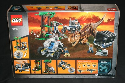 LEGO JURASSIC WORLD 75929 CARNOTAURUS GYROSPHERE ESCAPE (2018) NEW
