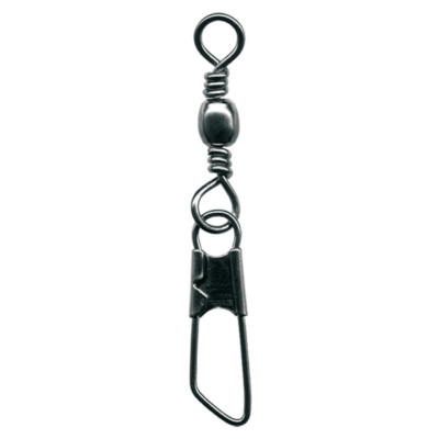 SWIVEL WITH CARABINER TB 1073 SIZE 8 TUBERTINI 9 KG SEA SWIVEL TROUT LAKE