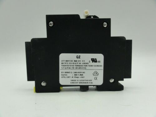 MidNite CBi DIN Mount QZ-1(13) C2 240/415V AC 20A 1-Pole Circuit Breaker - Picture 2 of 4
