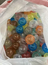 120 pcs Gashapon Empty Capsules  dia.50mm (2")  (8 Colors) Gacha Gacha
