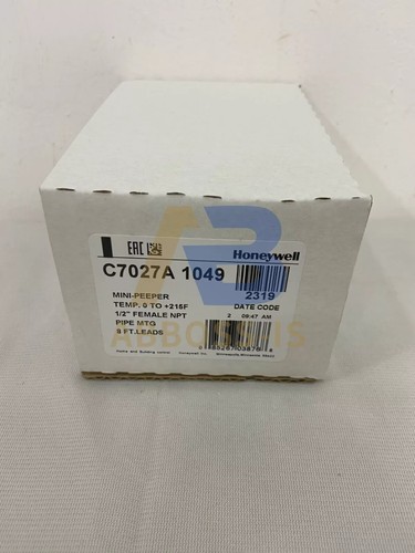 Honeywell C7027A1049 C7027A-1049 Flame Detector Sensor New - Picture 2 of 4