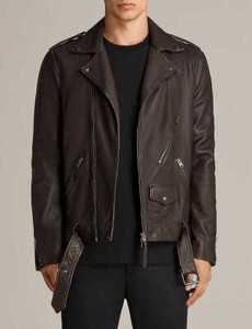 ebay all saints leather jacket