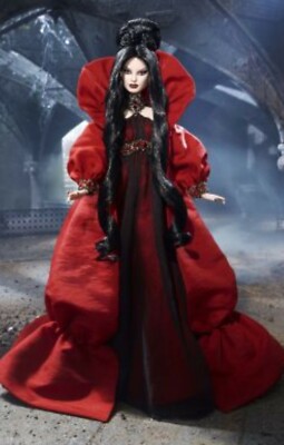 NRFB Haunted Beauty Vampire Barbie Doll Gold Label SEALED IN