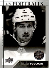 2017-18 Upper Deck UD Portraits #P71 Tucker Poolman