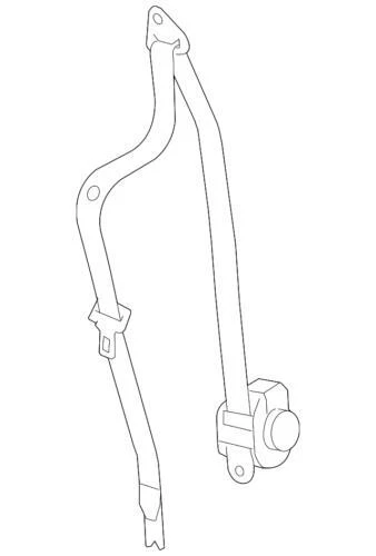 Genuine GM Chevrolet 2009-2010 Malibu Seat Belt Lap And Shoulder Belt 19210626