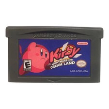 Kirby Nightmare in Dream Land GBA Video Game Gameboy Advance 2002