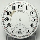 Antique Illinois Pocket Watch Dial ONLY 42.1mm Some Chipping