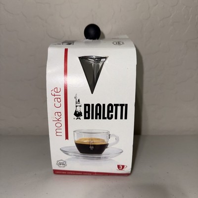 Bialetti 3 Cup Moka Stovetop Espresso Maker - Silver (21464668)