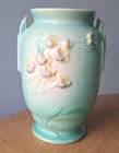 Roseville Ixia Pattern 1937 Art Deco Vase Model 853-6"H Nice Condition