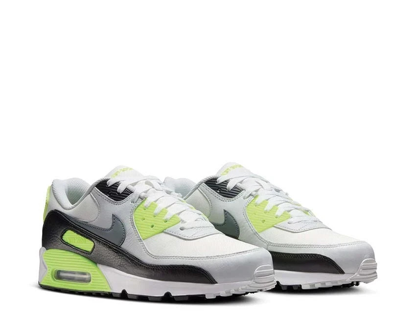 NIKE AIR MAX 90 GTX MEN SHOES SUMMIT WHITE/COOL GREY-VOLT FD 5810