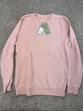 Goodfellow Pink Crew Neck Pullover Sweatshirt Women Size Small Long Sleeve NEW