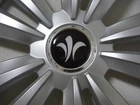 4x Niesmann Bischoff 56mm hubcaps sticker 3D epoxy rims logo sticker set