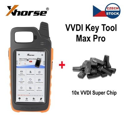 XHORSE VVDI Key Tool Max Pro Read Voltage and Leakage Current + 10pcs Super Chip
