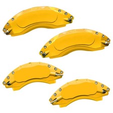 Yellow Brake Caliper Covers Front Rear Fit For 2020-2025 Toyota Highlander
