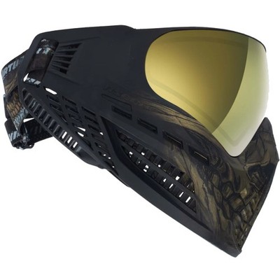 Virtue VIO Ascend Paintball Maske (Gold Skull LE)