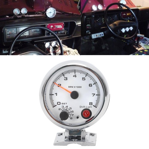 Tachometer 375in Digital RPM Gauge 0 to 8000 for 4 6 8 Cylinder Gas Vehicles - Bild 2 von 12