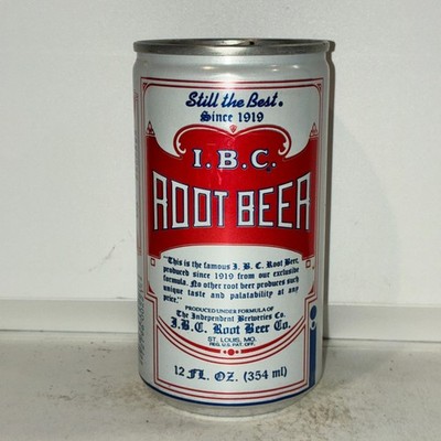 I.B.C (IBC) Root Beer soda can