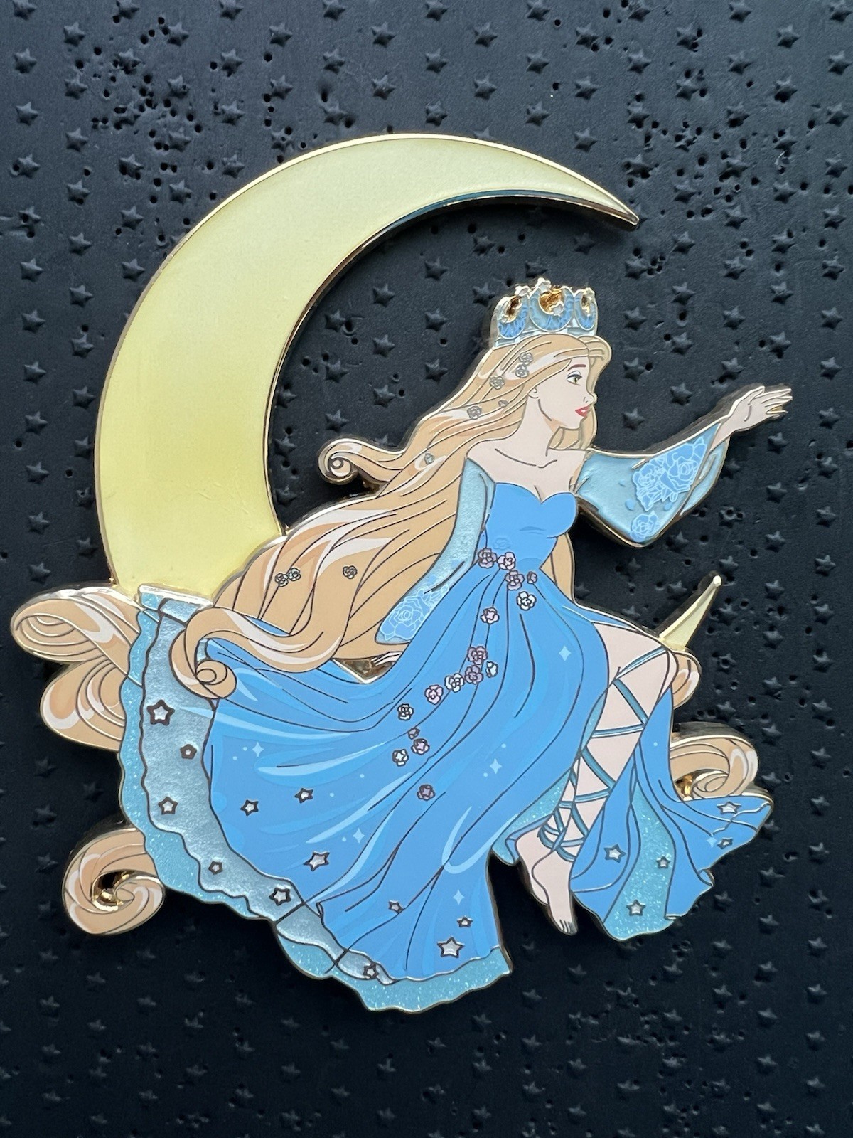 Disney FANTASY Pin - Tangled Rapunzel Moon - By Pastel Shooting Star