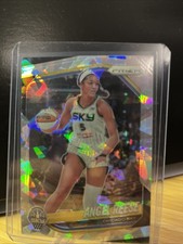 2025 Panini Prizm WNBA - Angel Reese #92 Cracked Ice Prizm Chicago Sky