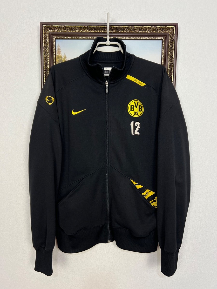 Vintage Nike Borussia Dortmund Football Track Top Jacket Player