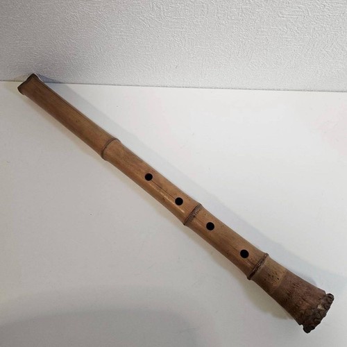 Shakuhachi 8 Shaku Main Body Instrument Authentic Vintage Used Rare Classic