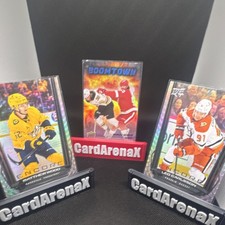 Upper Deck Encore Boomtown NHL  6 Hockey Cards Wood Carlsson Mazur Dahlin #89 